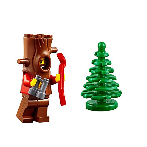 LEGO City Mountain Police Minifigure - Crook Male Stumpy 10K (in Tree Costume) 60174 LEGO City Mountain Police Minifigure - Crook Male Stumpy 10K (in Tree Costume) 60174
