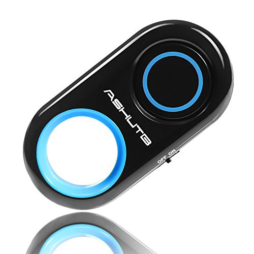 ABZON Wireless Bluetooth Camera Shutter Remote Control,Create Amazing Photos and Selfies, Compatible with All iOS and Android Devices with Bluetooth(Blue)