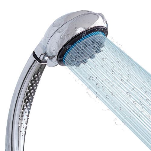 Hobylife 8-Setting High Pressure Shower Head with Hose, Shower Head with Handheld, Handheld Shower Head with Hose, Detachable Showerhead Multi-functions, w/ 59 inch Hose, Bracket, Chrome Finish