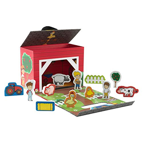 KidKraft Travel Box - Farm Playset