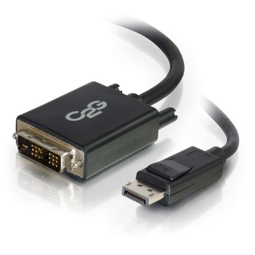 C2G/Cables to Go 10ft DisplayPort to DVI Adapter Cable - DVI-D Single Link - Black