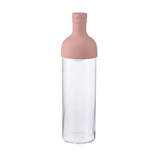 Hario FIB-75-SPR Filter-In Bottle, Practical Capacity 25.4 fl oz (750 ml), Smoky Pink, Made in Japan