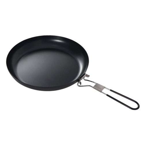 VANZACK 9 Frying Pan Outdoor Griddle Non-stick Frying Pan Camping Pans Stove Frying Pan Cast Iron Grill Plate Nonstick Grill Pan Iron Skillet Steak Pan Non-stick Pan Fold Black Grill Pan
