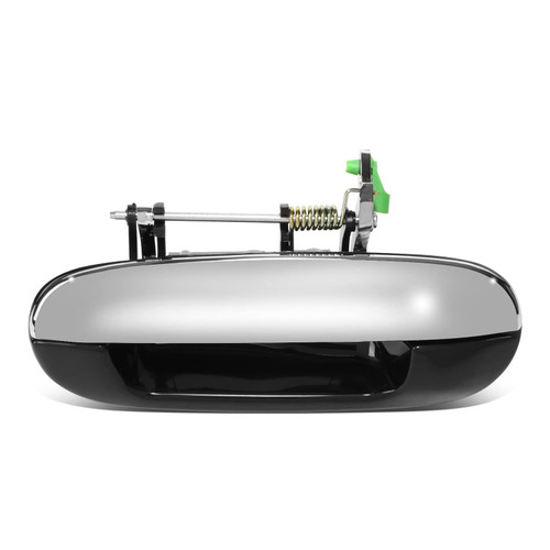 DNA MOTORING OEM-DHO-00521 Chrome Rear Left Side Door Pull Handle Compatible with 05-09 Saab 9-7X, 04-07 Rainier, 02-09 Trailblazer/Envoy, 03-08 Ascender, 02-04 Bravada
