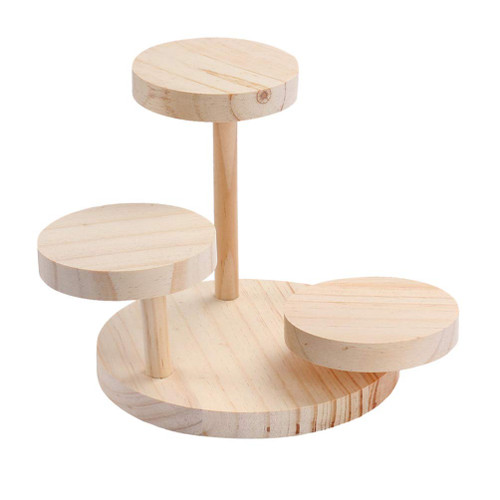 Holibanna Glass Holders Eyeglass Glass Display Shelf Glasses Display Stand Vintage Wooden Eyeglasses Stand Holder Decorative Eyeglass Tower for Home Shop Sunglasses Display Stand