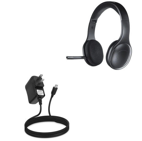 BoxWave Charger Compatible with Logitech H800 Headset - Wall Charger Direct (5W), Wall Plug Charger for Logitech H800 Headset, Logitech H800 Headset | H600 Headset