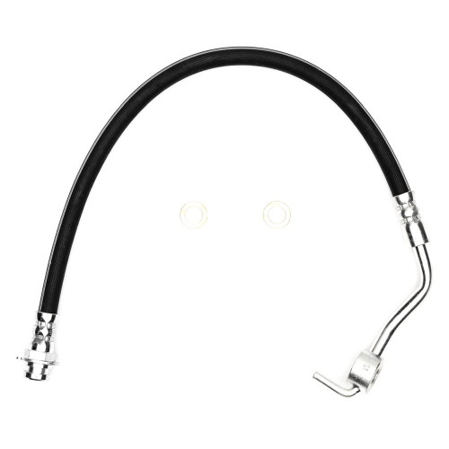 Front Left Dynamic Friction Company Brake Line Hose 350-54365 For 1975-1976 Ford E-250 Econoline, 1975-1976 Ford E-250 Econoline Club Wagon, 1975-1976 Ford E-350 Econoline
