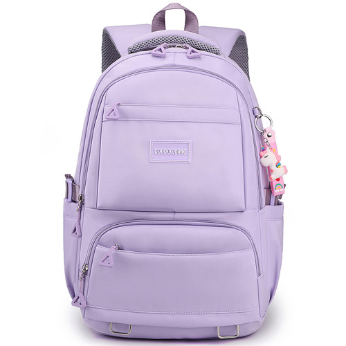 Woyiyaan Backpack for School Girls Bookbag Cute Bag College Middle High Elementary School Backpack for Teen Girls (Purple)