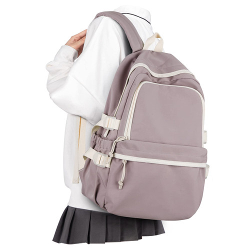 KEYEMP School Backpack Waterproof Lightweight Travel Aesthetic Casual Rucksack Daypack Backpacks for Men Women High School Bags Bookbag Back Pack for Girls Boys Teens,Purple KEYEMP School Backpack Waterproof Lightweight Travel Aesthetic Casual Rucksack Daypack Backpacks for Men Women High School Bags Bookbag Back Pack for Girls Boys Teens,Purple