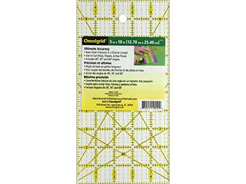 Omnigrid Ruler 5 x 10"