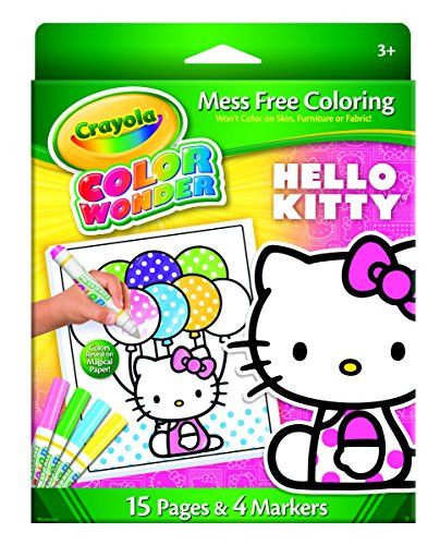 Crayola Mess Free Color Wonder Hello Kitty Metallic Kit