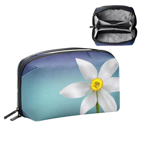VBFOFBV Large Makeup Bag Zipper Pouch Waterproof Travel Cosmetic Organizer for Women and Girls, Art Flower Spring VBFOFBV Large Makeup Bag Zipper Pouch Waterproof Travel Cosmetic Organizer for Women and Girls, Art Flower Spring