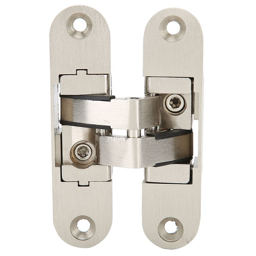 Zinc Alloy Adjustable Crossed Concealed Hinge - Door Hinge Hardware Fittings for Folding Doors - Durable and Versatile Accessory