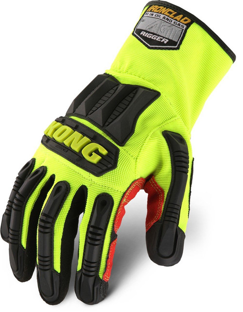 Ironclad KONG KRIG-03-M Rigger Oil & Gas Safety Impact Gloves, Medium