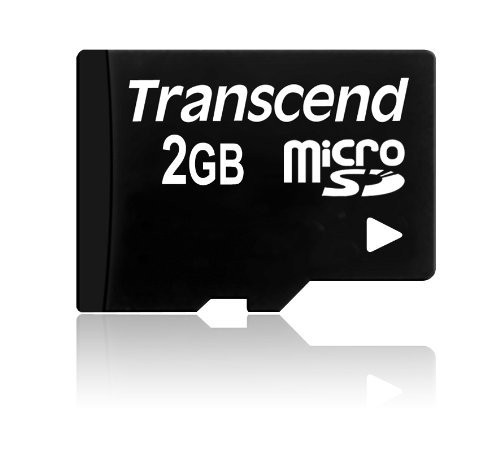 Transcend 2 GB microSD Flash Memory Card (without SD Adapter) TS2GUSDC