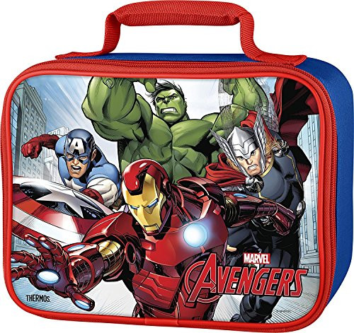 Thermos Soft Lunch Kit, Avengers Red Blue