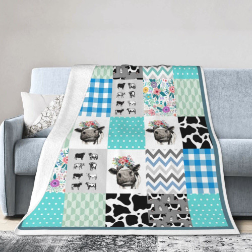 Cow Print Blanket Cow Blanket Fleece Throw Blanket Plush Holiday Blanket Cow Themed Gifts Lightweight Soft Cozy Warm Blanket for Bed Couch Sofa Travelling Camping 50"x40" Cow Print Blanket Cow Blanket Fleece Throw Blanket Plush Holiday Blanket Cow Themed Gifts Lightweight Soft Cozy Warm Blanket for Bed Couch Sofa Travelling Camping 50"x40"
