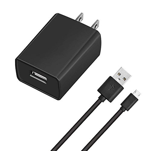 Fire Tablet Charger, 2A Rapid Charger Adapter for Kindle Fire HD,HDX 6" 7" 8.9" 9.7",Fire 7 8 10 Tablet&Kids Edition, All New Fire, Echo Dot, Paperwhite,Oasis,Voyage with 5FT Power Cord