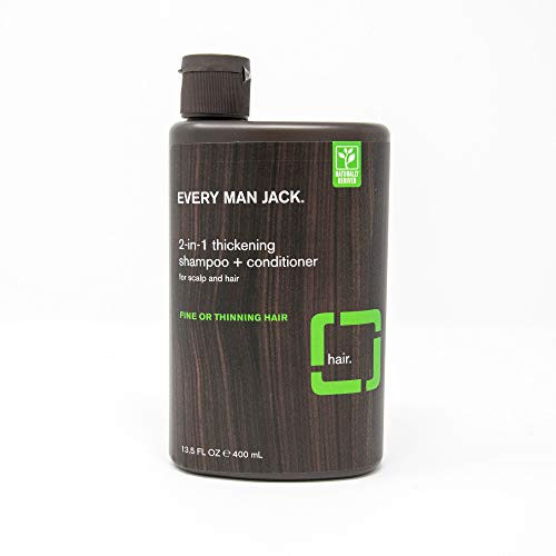 Every Man Jack 2-in-1 Thickening Shampoo, Tea Tree, 13.5-ounce