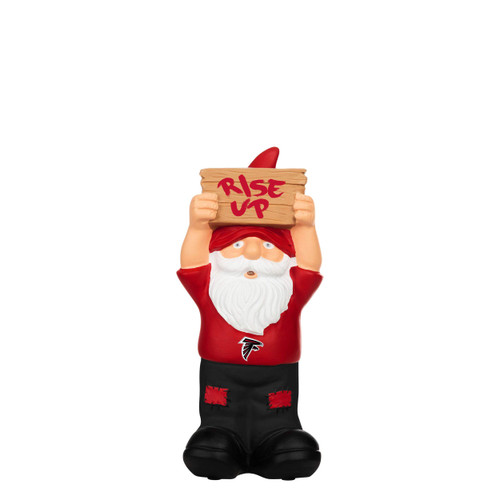FOCO NFL Atlanta Falcons Team Slogan Small Garden Statue Gnome, Team Color, One Size
