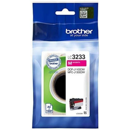 Brother LC-3233M Inkjet Cartridge, Standard Yield, Magenta, Brother Genuine Supplies
