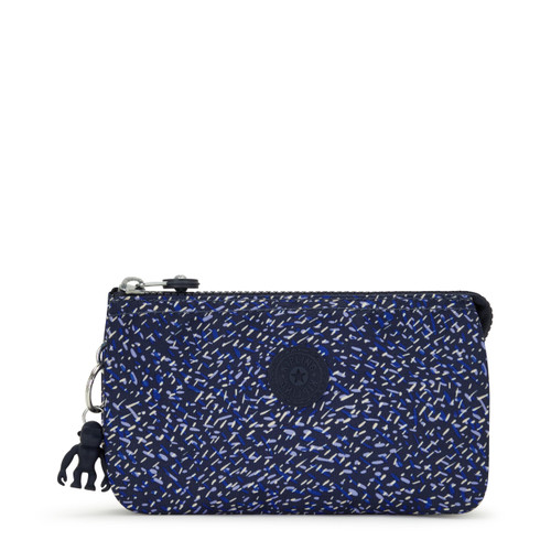 Kipling Women's Creativity Large Pouch, Versatile Cosmetics Kit, Lightweight Travel Organizer, Cosmic Navy