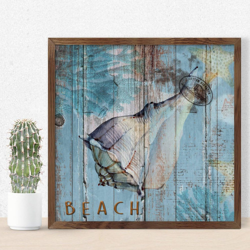 Inspirational Wooden Wall Table Sign Nautical Beach Ocean Theme Wall Art Decoration for Window Rustic Decorative Wood Sign Under The Sea Octopus Crab Fish Laundry Wall Decor Sign Gift 12x12