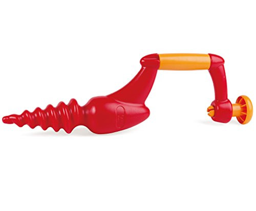 Hape Sand and Beach Toy Driller Toys, Red