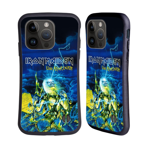 Head Case Designs Officially Licensed Iron Maiden Live After Death Tours Hybrid Case Compatible with Apple iPhone 15 Pro