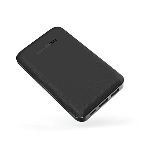 Portable Charger Tecnicpro P10 12000mAh Ultra Slim 18W Quick Charge Power Bank PD 18W & QC 3.0 18W Input &Output Compatible with Android Galaxy S9 S8 S7 iPhone iPad Nintendo Switch More -Black Portable Charger Tecnicpro P10 12000mAh Ultra Slim 18W Quick Charge Power Bank PD 18W & QC 3.0 18W Input &Output Compatible with Android Galaxy S9 S8 S7 iPhone iPad Nintendo Switch More -Black