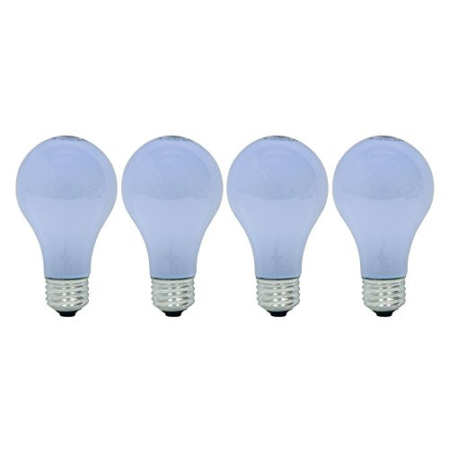 GE Lighting Reveal 40-Watt, A19 Color Enhanced Light Bulb with E26 Medium Base, 4 Pack