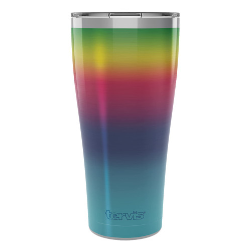 Tervis Rainbow Flavor Triple Walled Insulated Tumbler Travel Cup Keeps Drinks Cold & Hot, 30oz Legacy, Stainless Steel Tervis Rainbow Flavor Triple Walled Insulated Tumbler Travel Cup Keeps Drinks Cold & Hot, 30oz Legacy, Stainless Steel