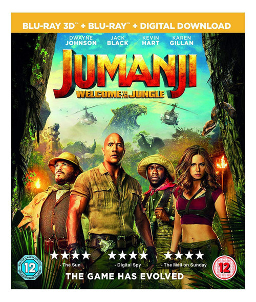 Jumanji: Welcome To The Jungle [Blu-ray 3D] [2017] [3D Blu-ray]