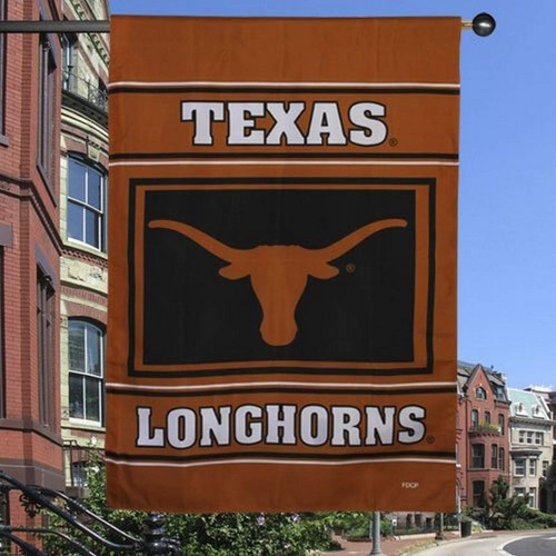Fremont Die NCAA Texas Longhorns 2-Sided House Flag, 28" x 40", 28" x 40", Team Colors Fremont Die NCAA Texas Longhorns 2-Sided House Flag, 28" x 40", 28" x 40", Team Colors