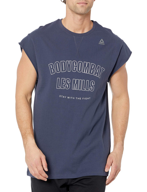 Reebok Work Out Ready Supremium Long Sleeve, Heritage Navy, X-Large