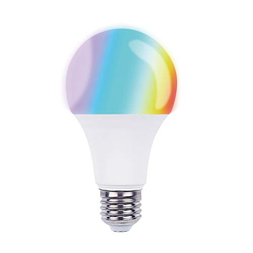 Smart LED Light Bulb, Wi-Fi Light Colored LED Dimmable 500LM Ball Light Bulb 6.5W Equivalent Edison Bulb,Smartphone Remote Control and Voice Control by Amazon Alexa and Google Home No Hub Required