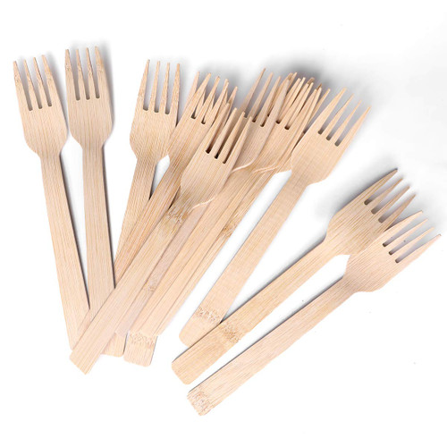 BANBU Bamboo Utensils Disposable- 200PK 6.7" Bamboo Forks Disposable 100% Compostable Biodegradable Renewable Natural Cutlery Fork for Travel/Camping/Wedding/Party BANBU Bamboo Utensils Disposable- 200PK 6.7" Bamboo Forks Disposable 100% Compostable Biodegradable Renewable Natural Cutlery Fork for Travel/Camping/Wedding/Party