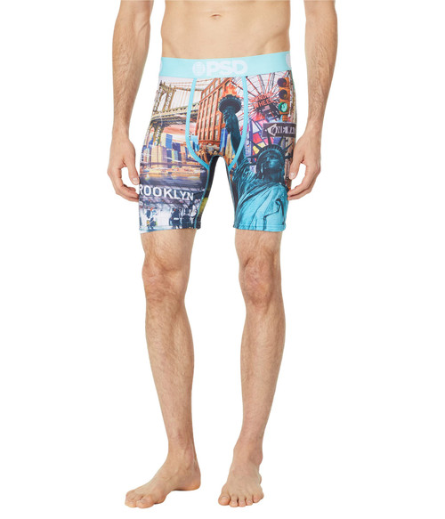 PSD Mens Boxer Brief (Multi/Brooklyn, XL)
