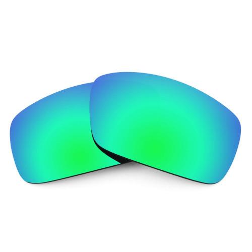 Revant Replacement Lenses Compatible With Costa Fantail, Non-Polarized, Emerald Green MirrorShield