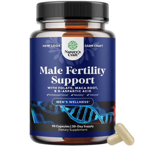 Prenatal Multivitamin Male Fertility Supplement - Mens Fertility with L-Arginine D-Aspartic Acid and Maca Root Prenatal Vitamins for Enhanced Motility Volume Potency and Fertility Support 90 Capsules Prenatal Multivitamin Male Fertility Supplement - Mens Fertility with L-Arginine D-Aspartic Acid and Maca Root Prenatal Vitamins for Enhanced Motility Volume Potency and Fertility Support 90 Capsules