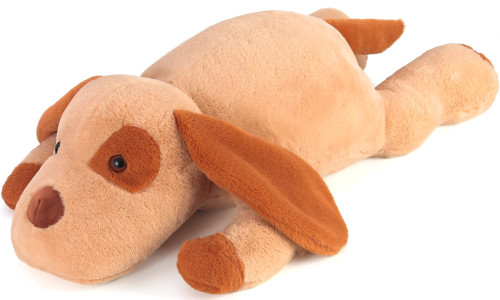 Large Dog Weighted Plush, 27 inch 5 lbs Dog Weighted Stuffed Animals for Kids Girls Adults Birthday Gift, Cute Charlie Dog Plush Toy Pillow Party Decorations Large Dog Weighted Plush, 27 inch 5 lbs Dog Weighted Stuffed Animals for Kids Girls Adults Birthday Gift, Cute Charlie Dog Plush Toy Pillow Party Decorations