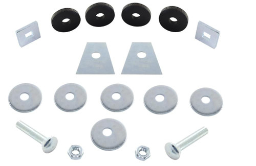 New Radiator Core Support Mounting Kit Compatible with 1960 1961 1962 1963 1964 1965 1966 1967 1968 Chevy ,GMC Truck #60-16025