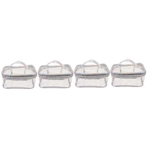 BESTOYARD 4pcs cosmetic bag Makeup Pouch makeup organizer bag Clear Makeup Bag Organizers travel toiletry bags toiletry bag clear travel cosmetic bag Makeup Zipper Pouch wash bag BESTOYARD 4pcs cosmetic bag Makeup Pouch makeup organizer bag Clear Makeup Bag Organizers travel toiletry bags toiletry bag clear travel cosmetic bag Makeup Zipper Pouch wash bag