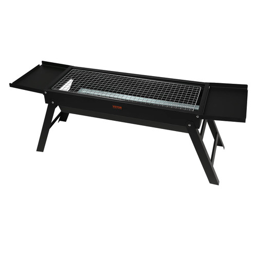 VEVOR 23 inch Portable Charcoal Grill, Small Barbecue Grill Folding BBQ Grill, Compact Foldable Grill, Heavy Duty Steel BBQ Grill, Mini Smoker for Travel, Outdoor Cooking, Barbecue Camping, Picnic VEVOR 23 inch Portable Charcoal Grill, Small Barbecue Grill Folding BBQ Grill, Compact Foldable Grill, Heavy Duty Steel BBQ Grill, Mini Smoker for Travel, Outdoor Cooking, Barbecue Camping, Picnic