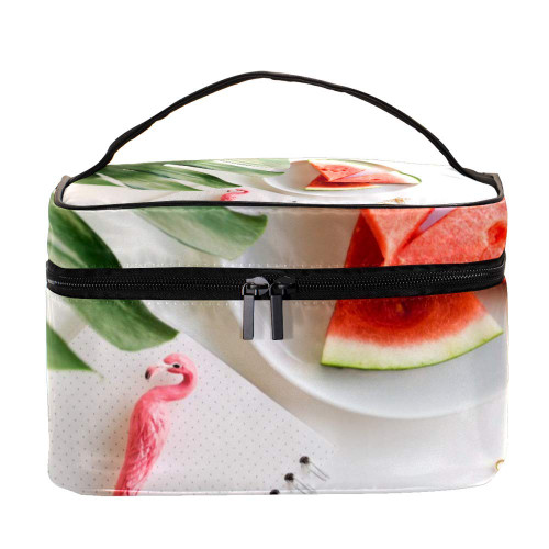 Inhomer Cosmetic Bag Watermelon Travel Makeup Case Handy Toiletry Organizer Storage Box Inhomer Cosmetic Bag Watermelon Travel Makeup Case Handy Toiletry Organizer Storage Box