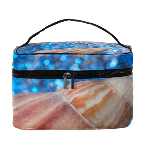 Inhomer Cosmetic Bag Conch Travel Makeup Case Handy Toiletry Organizer Storage Box Inhomer Cosmetic Bag Conch Travel Makeup Case Handy Toiletry Organizer Storage Box