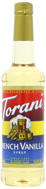Torani Syrup, French Vanilla, 25.4-Ounce Bottles (Pack of 3) Torani Syrup, French Vanilla, 25.4-Ounce Bottles (Pack of 3)