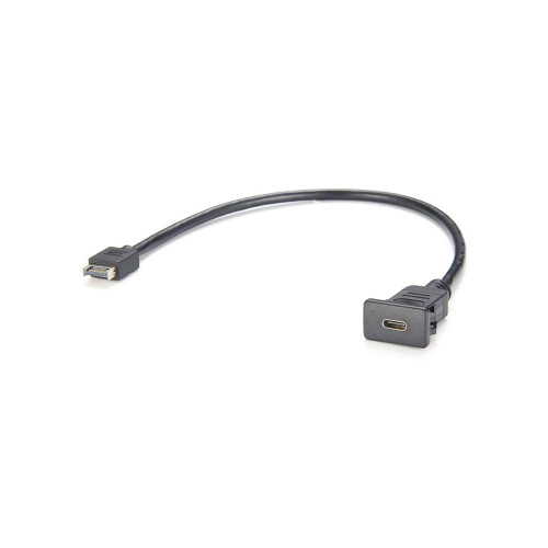 GXMRHWY USB 3.1 Type E Male PCI-E to USB 3.1 Type C Female Snap-in Gen 2 Extension Cable Cord 30cm