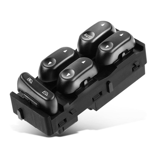 A-Premium Front Left Driver Side Master Power Window Switch Compatible with Ford F-150 F150 2002 2003, 4.2L 4.6L 5.4L, Crew Cab Pickup Only, Replace# 2L3Z14529BAA