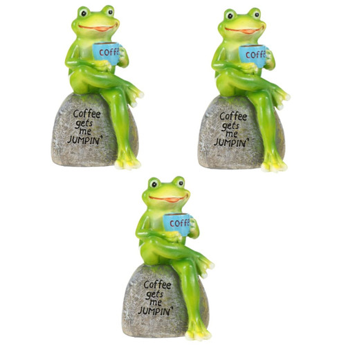 BESTOYARD 3pcs Frog Garden Ornament Turtle Outdoor Decor Outdoor Statue Outdoor Accessories Frog Sculptures Meditating Frog Garden Statue Frog Figures Desktop Ornament Desk Ornament Resin BESTOYARD 3pcs Frog Garden Ornament Turtle Outdoor Decor Outdoor Statue Outdoor Accessories Frog Sculptures Meditating Frog Garden Statue Frog Figures Desktop Ornament Desk Ornament Resin